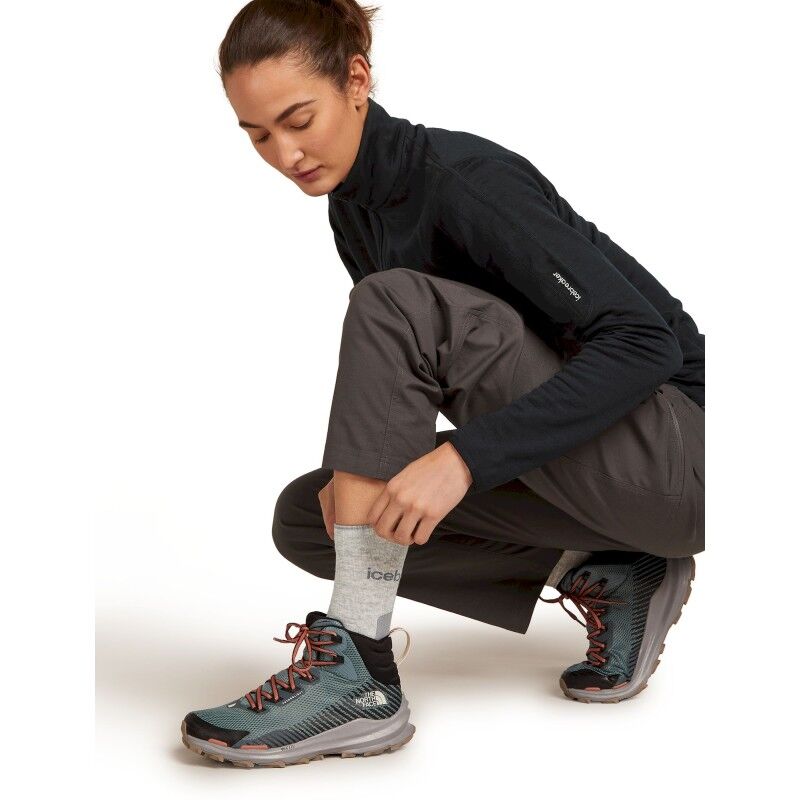 icebreaker Merino Hike+ Light Crew - Merinostrumpor - Dam | Hardloop
