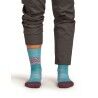 icebreaker Merino Hike+ Medium Crew Across the Peaks - Chaussettes en laine mérinos femme | Hardloop