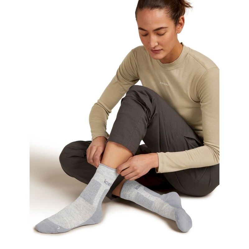icebreaker Merino Hike+ Medium Crew - Chaussettes en laine mérinos femme | Hardloop