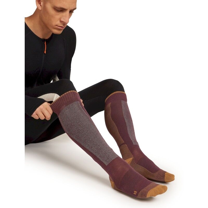 icebreaker Ski+ Light OTC - Ski socks - Men's | Hardloop