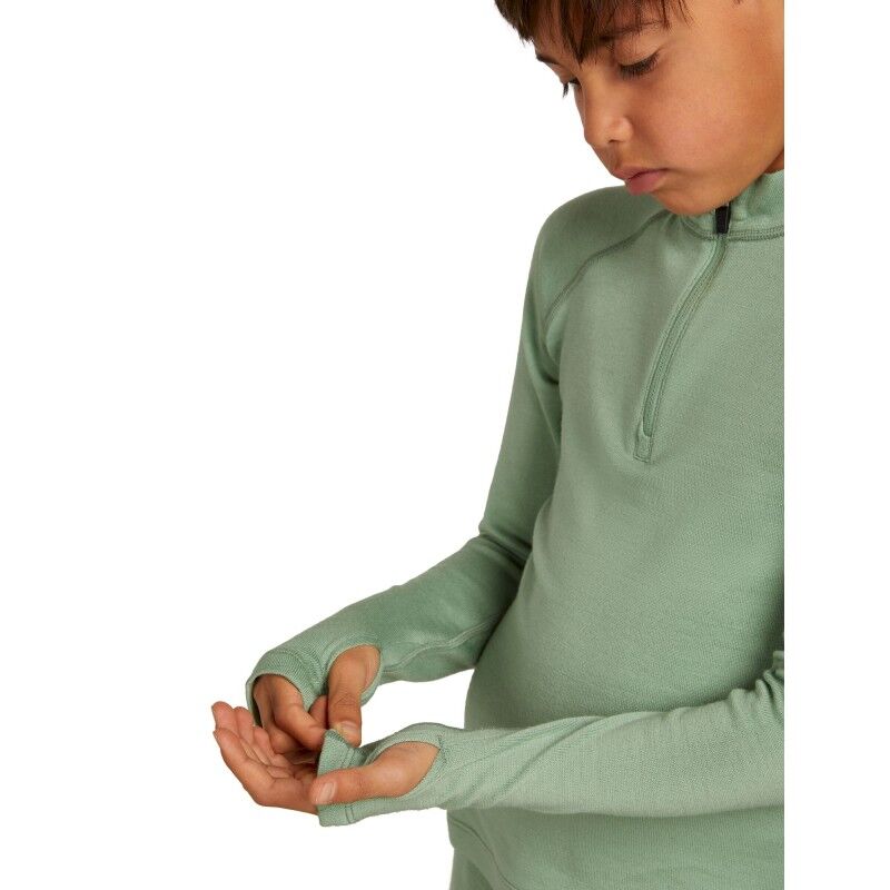icebreaker 260 Tech LS Half Zip - Merino Wool Jersey  - Kid's | Hardloop