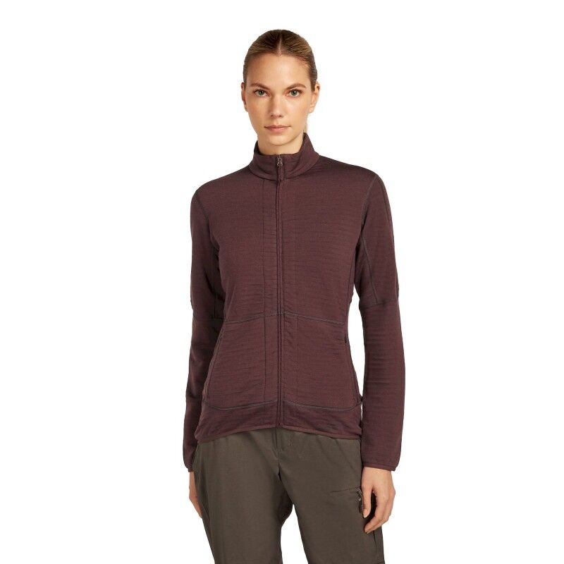 400 RealFleece Descender LS Zip - Merino Fleecevest - Dames