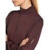 icebreaker 400 RealFleece Descender LS Zip - Polaire en laine mérinos femme | Hardloop