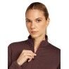 icebreaker 400 RealFleece Descender LS Zip - Polaire en laine mérinos femme | Hardloop