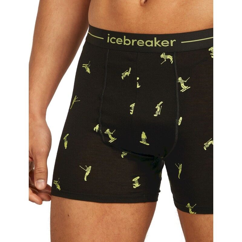 icebreaker 150 Anatomica Boxers Ski Day - Merinowol Onderbroeken | Hardloop