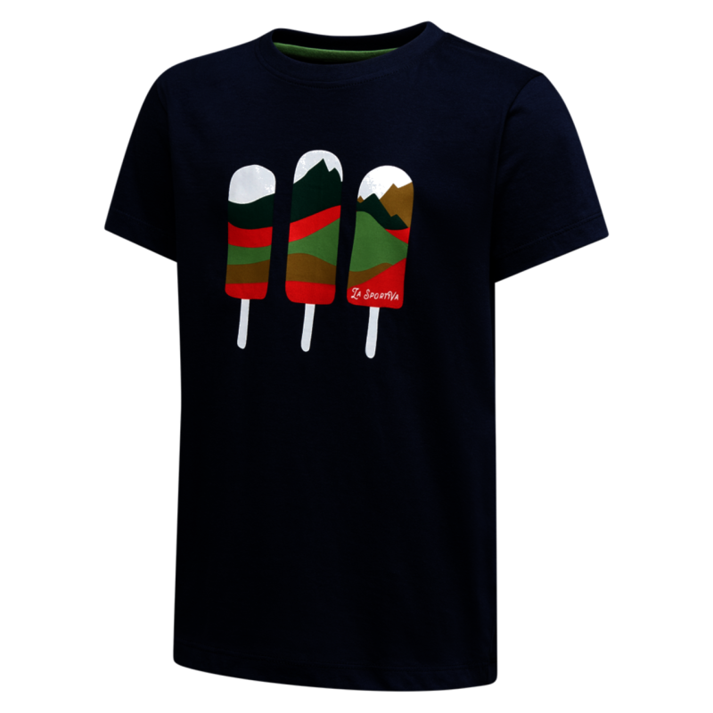 La Sportiva Icy Mountains T-Shirt K - T-shirt - Børn | Hardloop