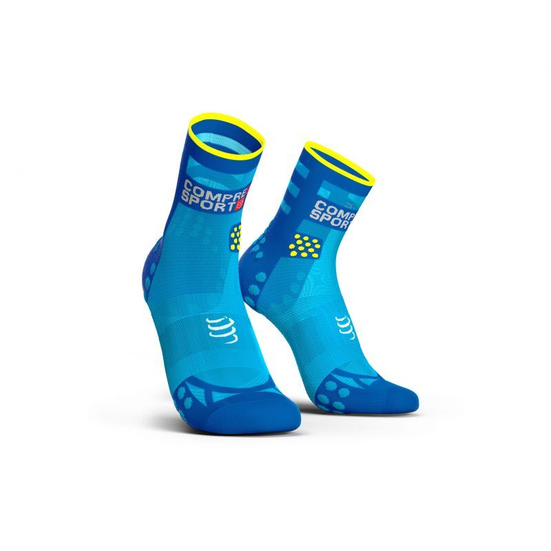 Chaussettes Trail Compressport Pro Racing V3.0 Ultralight Bike Chaussettes De Vélo Chaussettes Trail Homme