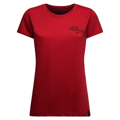 Climb Flower T-Shirt W - T-shirt - Dames