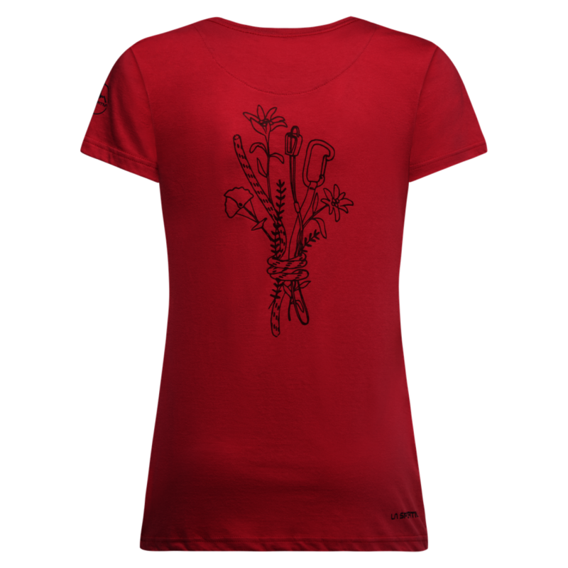 La Sportiva Climb Flower T-Shirt W - T-shirt - Damer | Hardloop