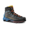 Carbon / Tropic Blue