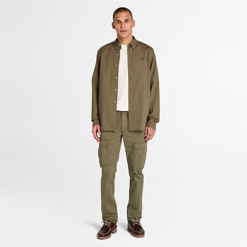 Timberland Strech Poplin Long Sleeve Shirt - Camisa homem | Hardloop