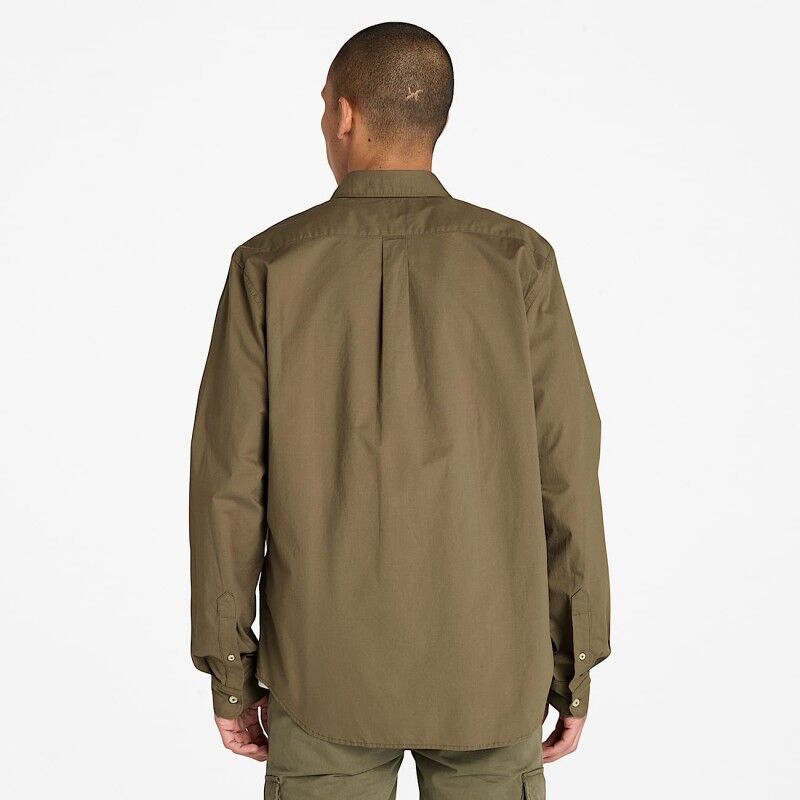 Timberland Strech Poplin Long Sleeve Shirt - Shirt - Men's | Hardloop