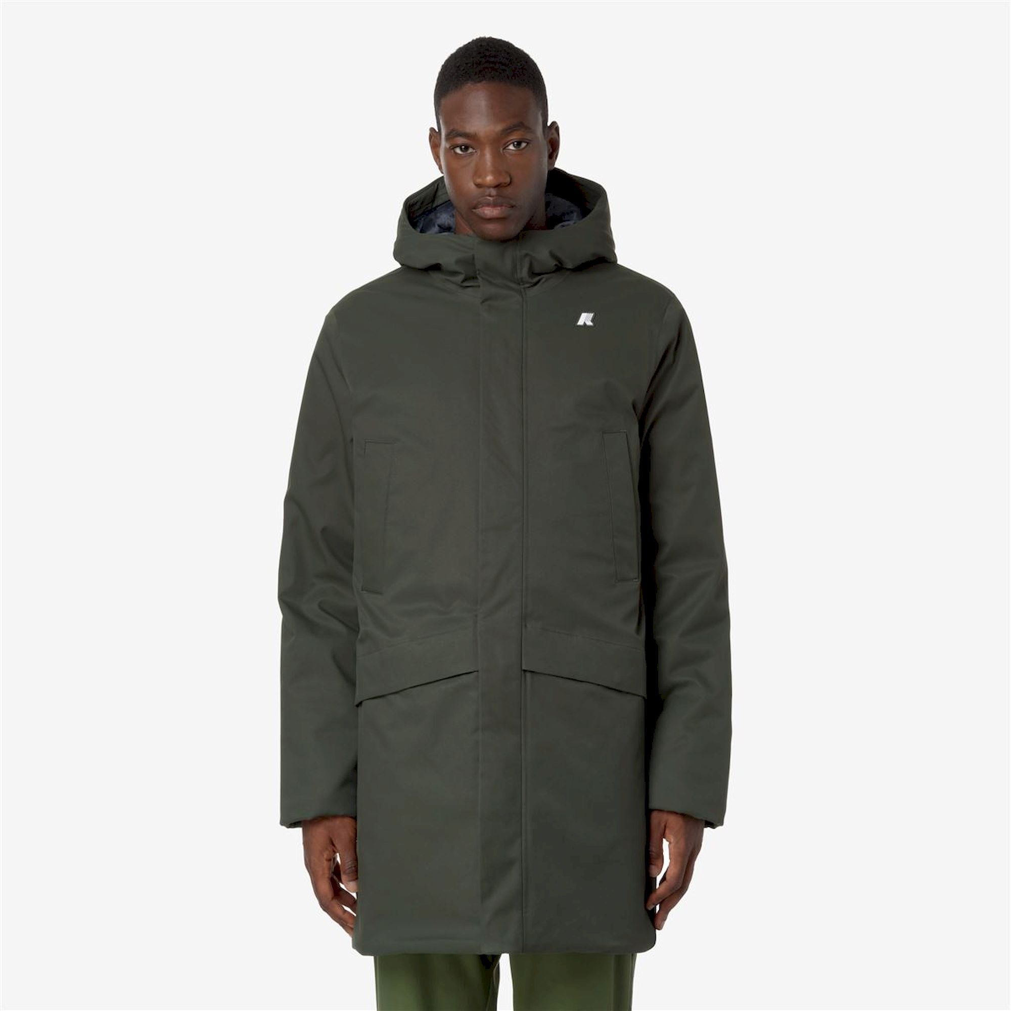 K-Way Jarno Twill Marmotta Parka Herren Hardloop