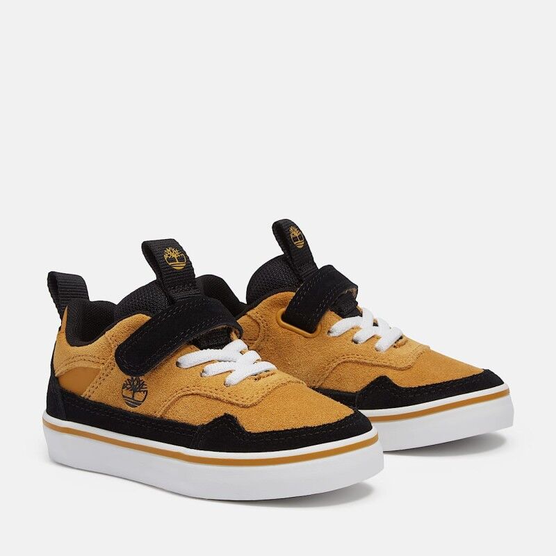 Timberland Stone Jump Low Hook & Loop - Chaussures lifestyle enfant | Hardloop