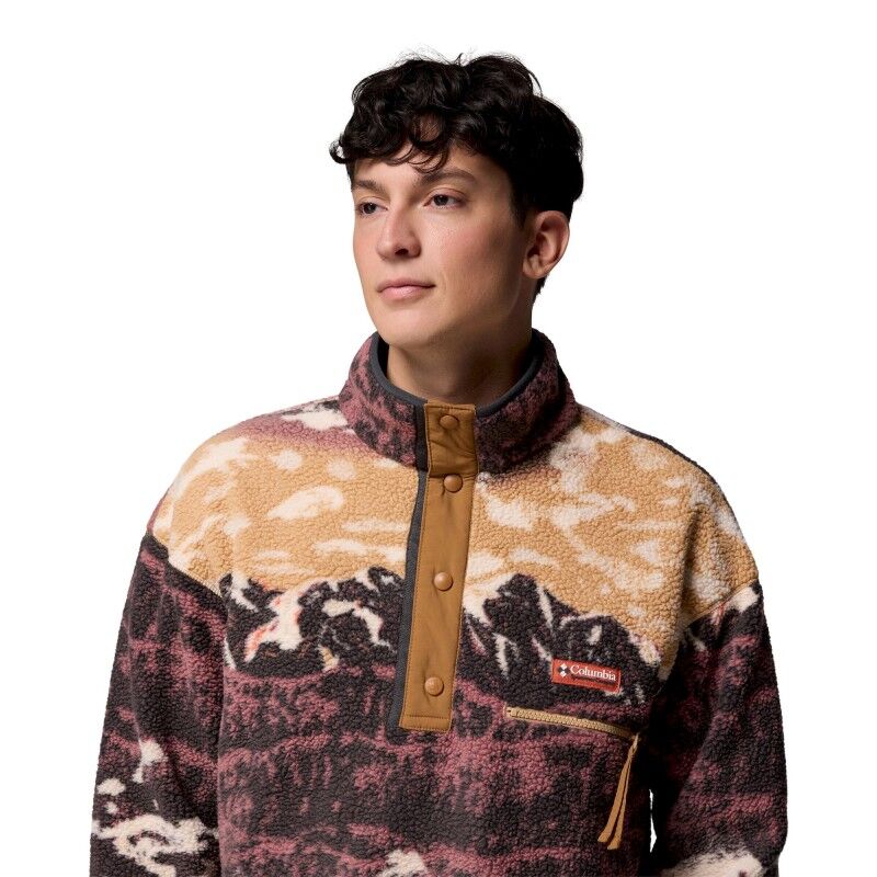 Columbia Helvetia II Printed Half Snap Fleece - Polaire homme | Hardloop