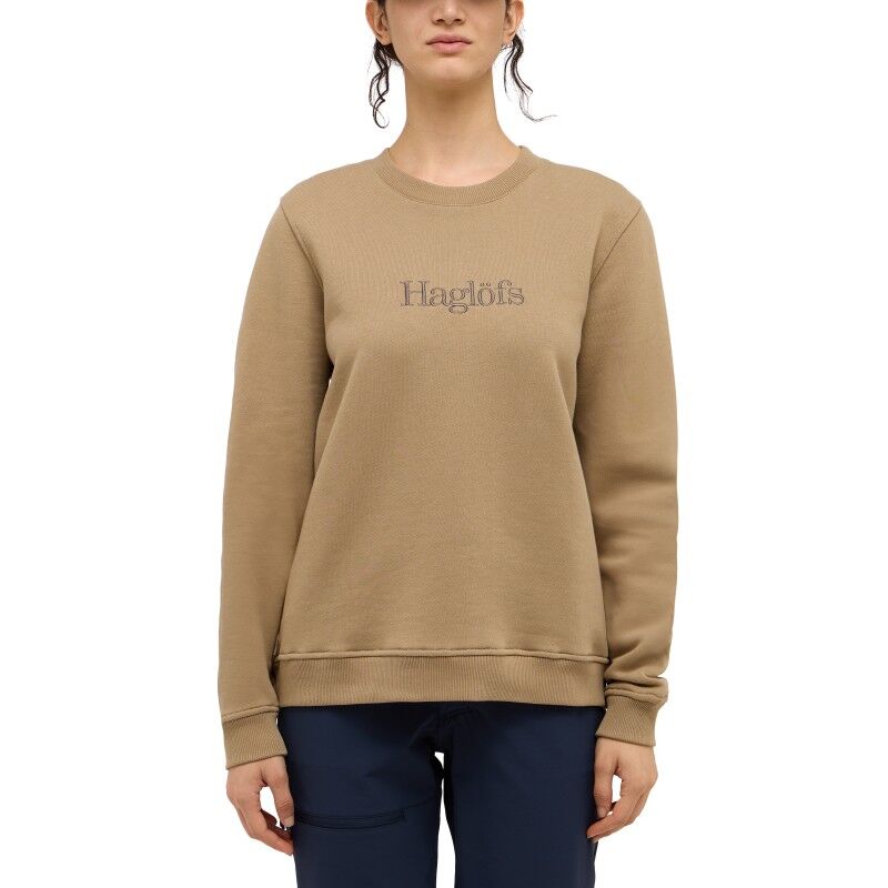 Haglöfs Brand Crewneck - Felpa - Donna | Hardloop