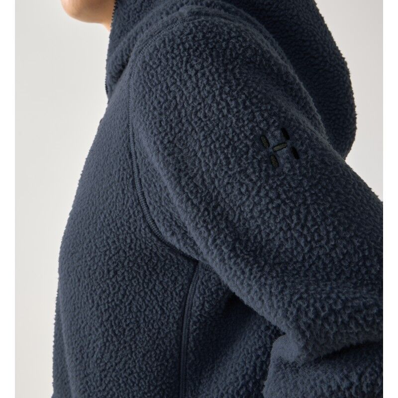 Haglöfs Funäs Pile Hood - Polar mulher | Hardloop