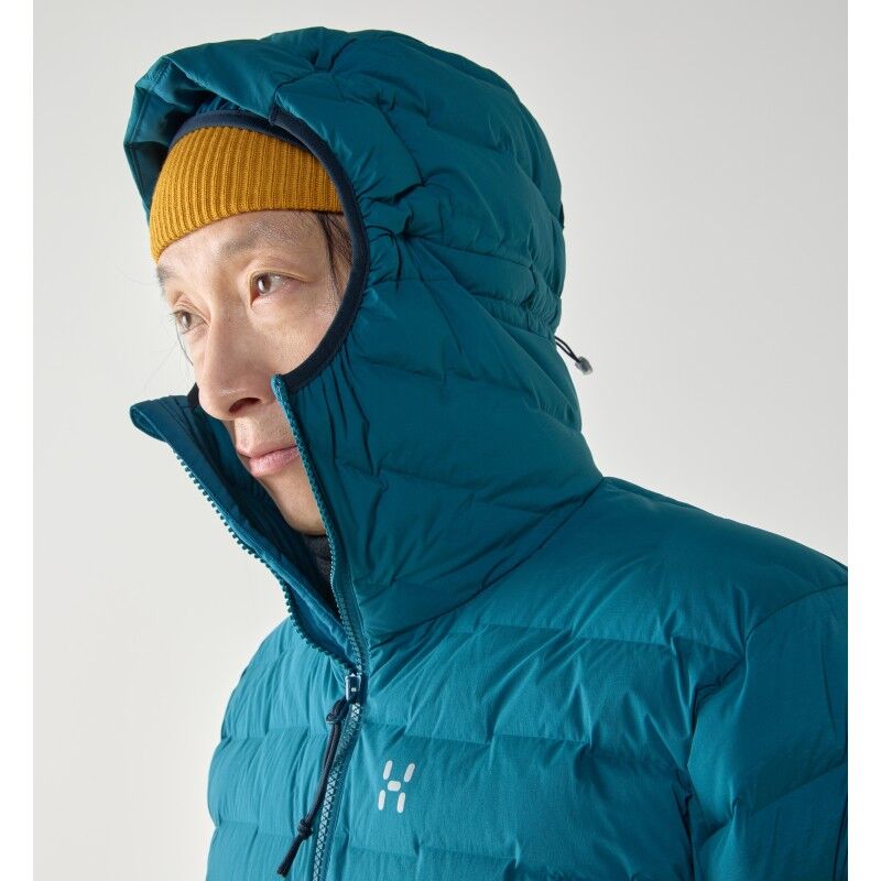 Haglöfs Spitz Down Hood - Casaco penas homem | Hardloop