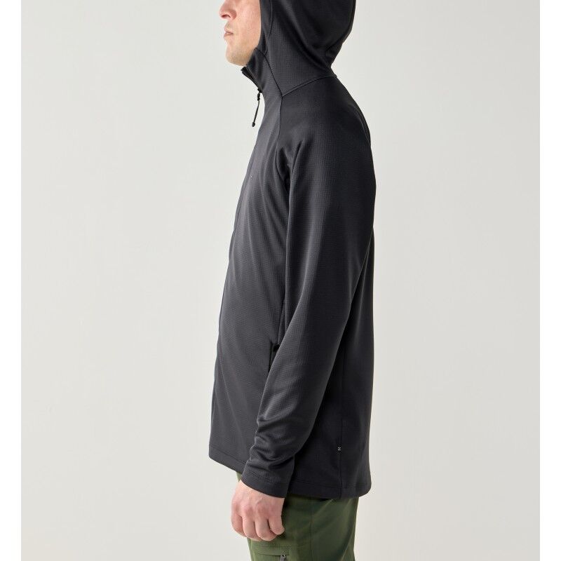 Haglöfs Korp Mid Hood - Fleecevest - Heren | Hardloop