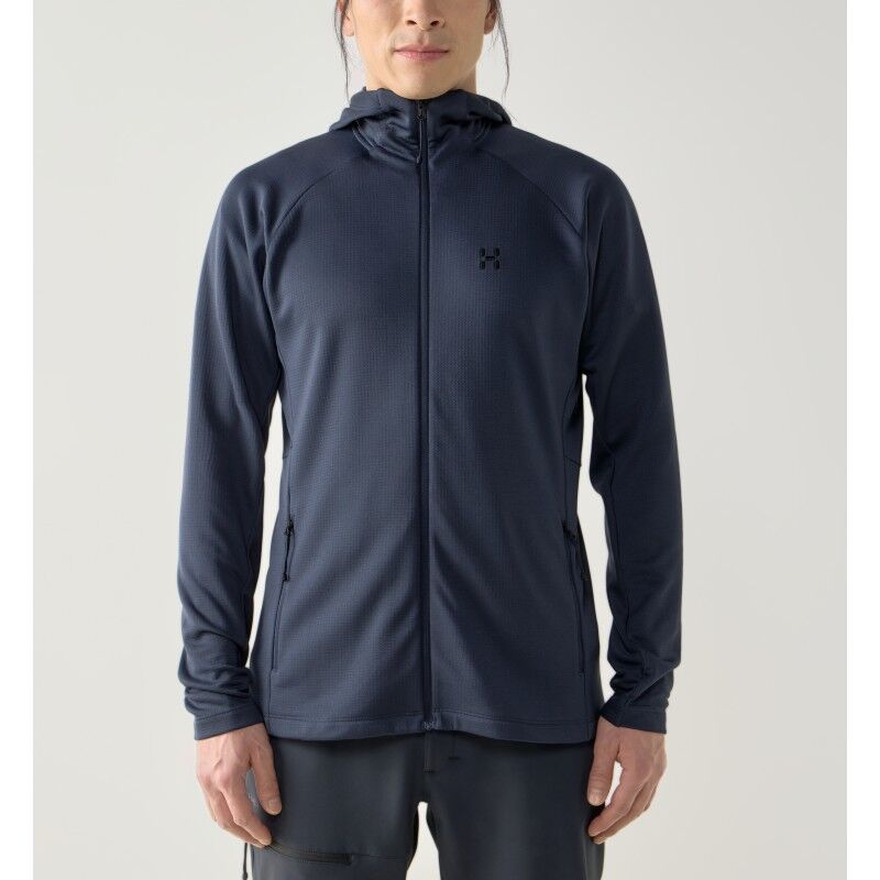 Haglöfs Korp Mid Hood - Giacca in pile - Uomo | Hardloop