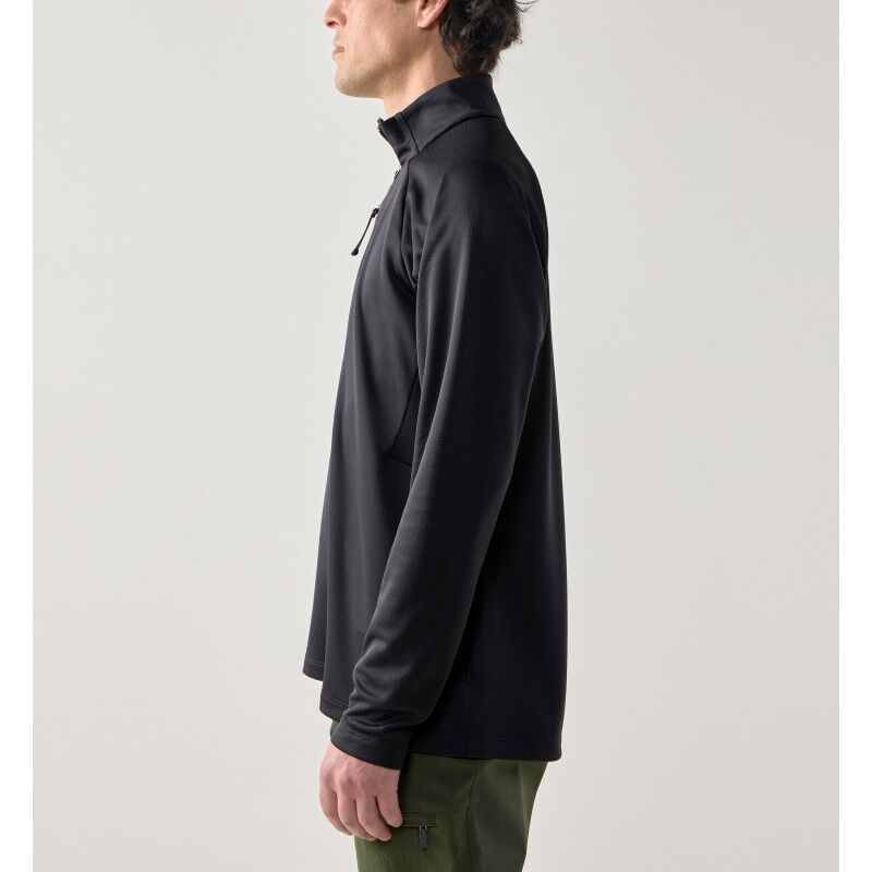 Haglöfs Korp Mid Half Zip - Fleecetröjor - Herr | Hardloop