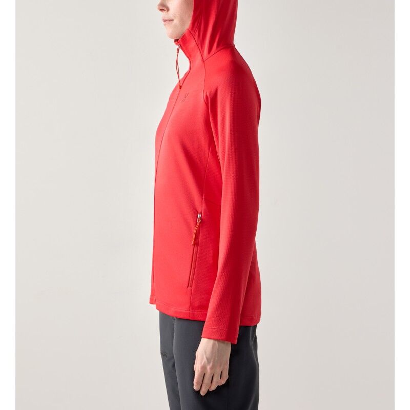 Haglöfs Korp Mid Hood - Fleecetakki - Naiset | Hardloop