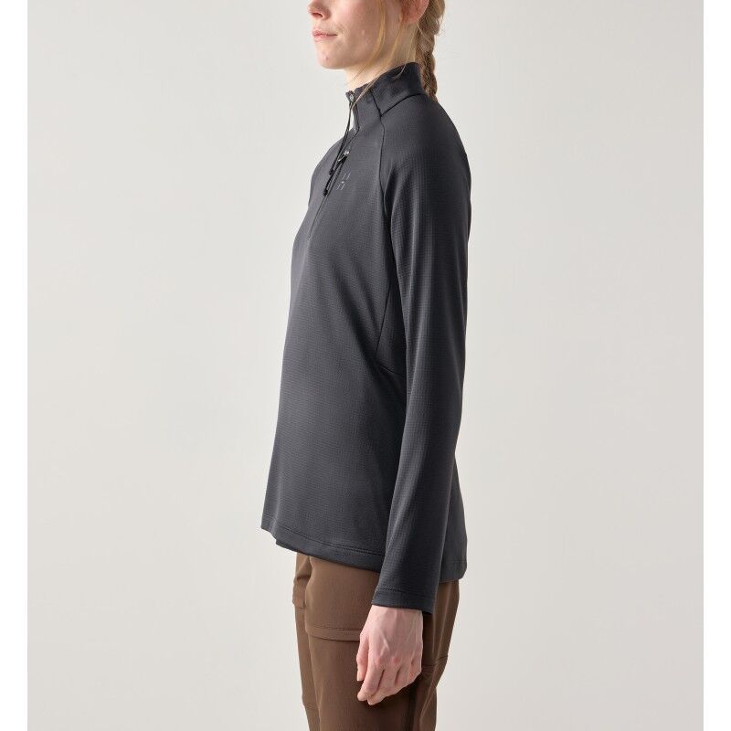 Haglöfs Korp Mid Half Zip - Fleecejakke - Damer | Hardloop
