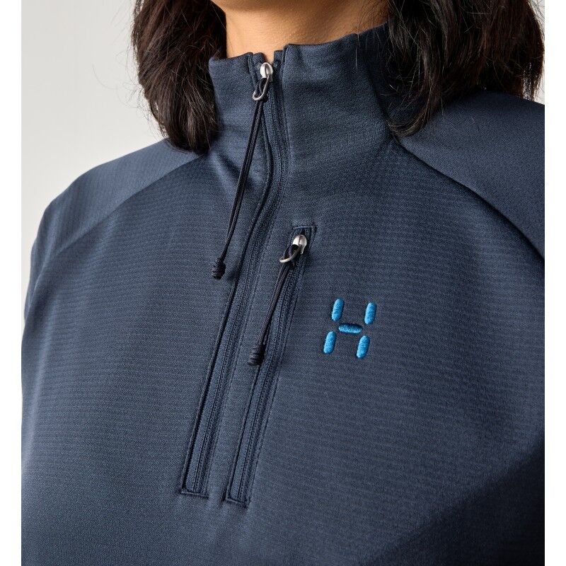Haglöfs Korp Mid Half Zip - Fleecetakki - Naiset | Hardloop