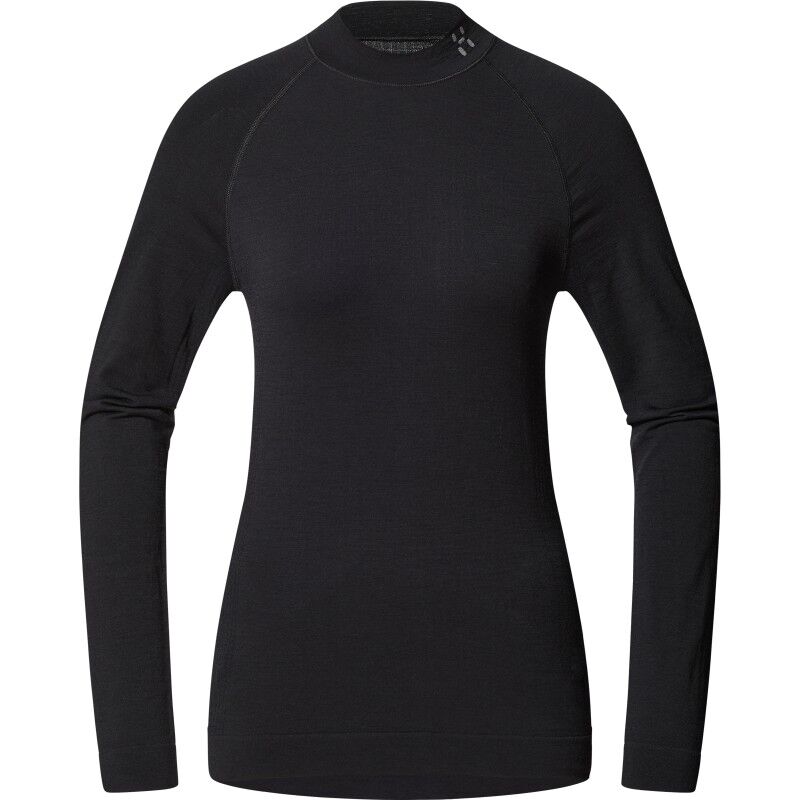 Haglöfs Latnja Wool Crew Neck - Roupa interior de lã merino mulher | Hardloop