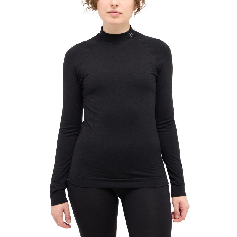 Haglöfs Latnja Wool Crew Neck - Merino undertøj - Damer | Hardloop