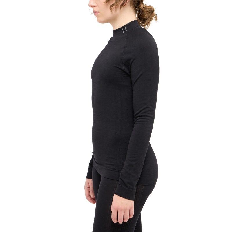Haglöfs Latnja Wool Crew Neck - Merinovilla-alusvaatteet - Naiset | Hardloop