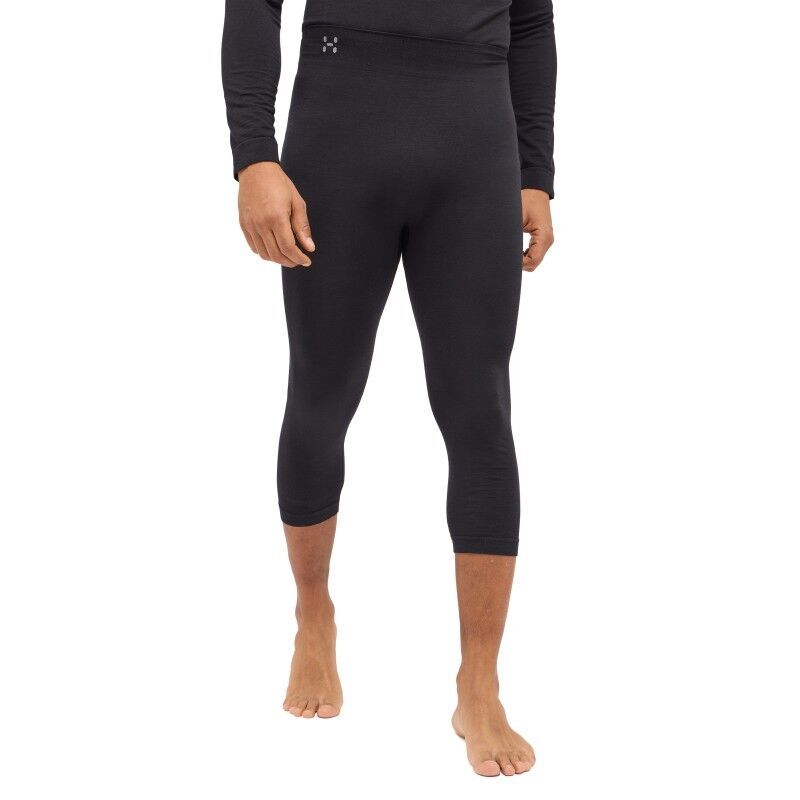 Haglöfs Latnja Wool 3/4 Pant - Termiska Strumpbyxor i merinoull - Herr | Hardloop
