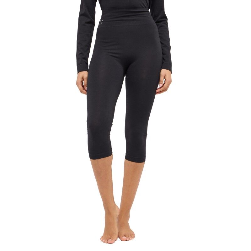 Haglöfs Latnja Wool 3/4 Pant - Merino wool Thermal Tight - Women's | Hardloop