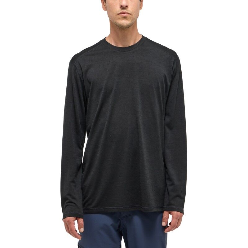 Haglöfs Kaise Wool LS Tee - Merino shirt - Men's | Hardloop