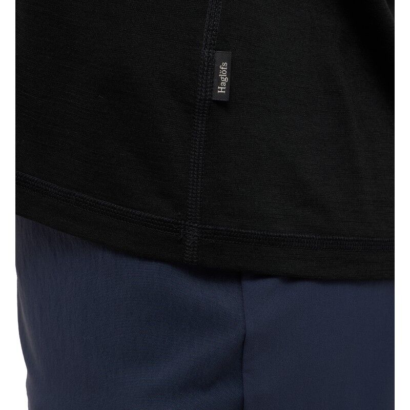 Haglöfs Kaise Wool LS Tee - Merinotröja - Dam | Hardloop