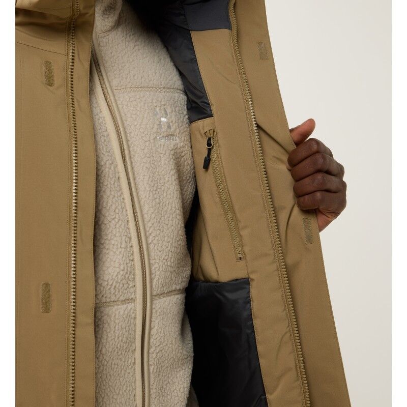 Haglöfs Salix Proof Mimic II Parka - Sadetakki - Miehet | Hardloop